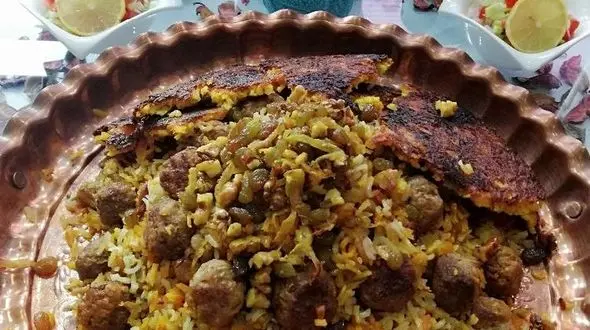 قنبرپلو و طرز تهیه