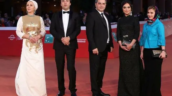 لباس جالب آنا نعمتی و مارال فرجاد در فرش قرمز جشنواره رم ایتالیا +عکس