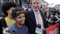 بازداشت دختر شهردار نیویورک در اعتراضات ضدنژادپرستی+ عکس