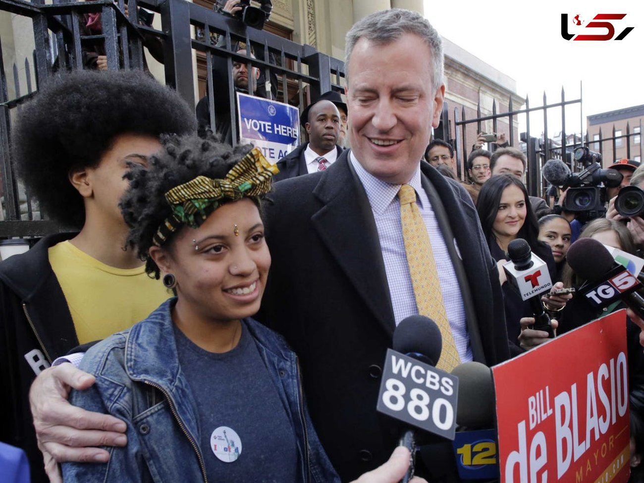 بازداشت دختر شهردار نیویورک در اعتراضات ضدنژادپرستی+ عکس