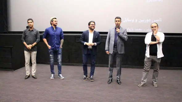  اکران مردمی سارا و آیدا با حضور حامد همایون+ فیلم