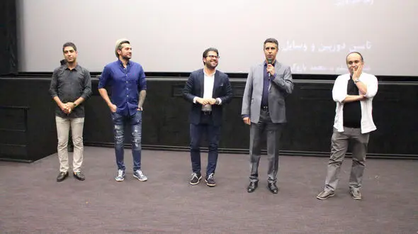  اکران مردمی سارا و آیدا با حضور حامد همایون+ فیلم