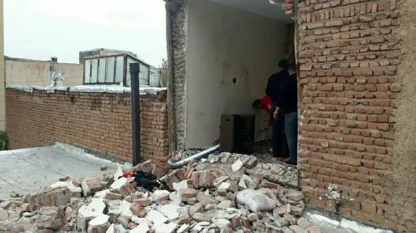 انفجار شدید در خیابان عباسی تبریز + عکس