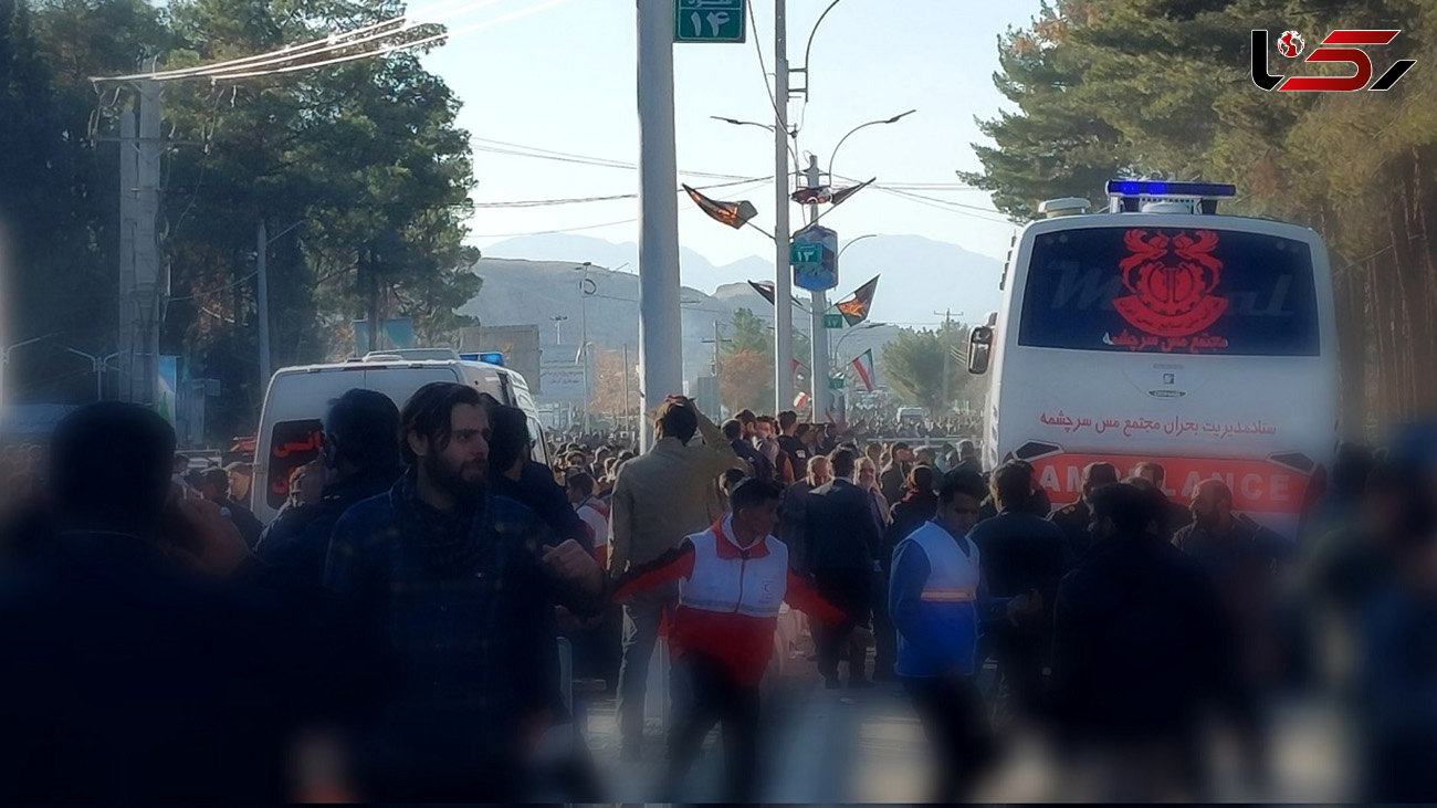 فیلم شهادت زن و مرد امدادگر هلال احمر در حادثه تروریستی کرمان
