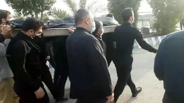 تشییع وخاکسپاری سردار حاج عباس سرخیلی + فیلم