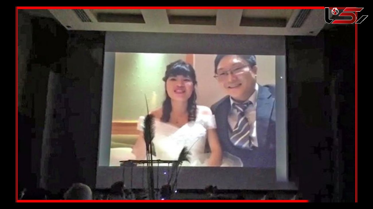 پخش زنده مراسم ازدواج از محل قرنطینه زوج سنگاپوری + عکس