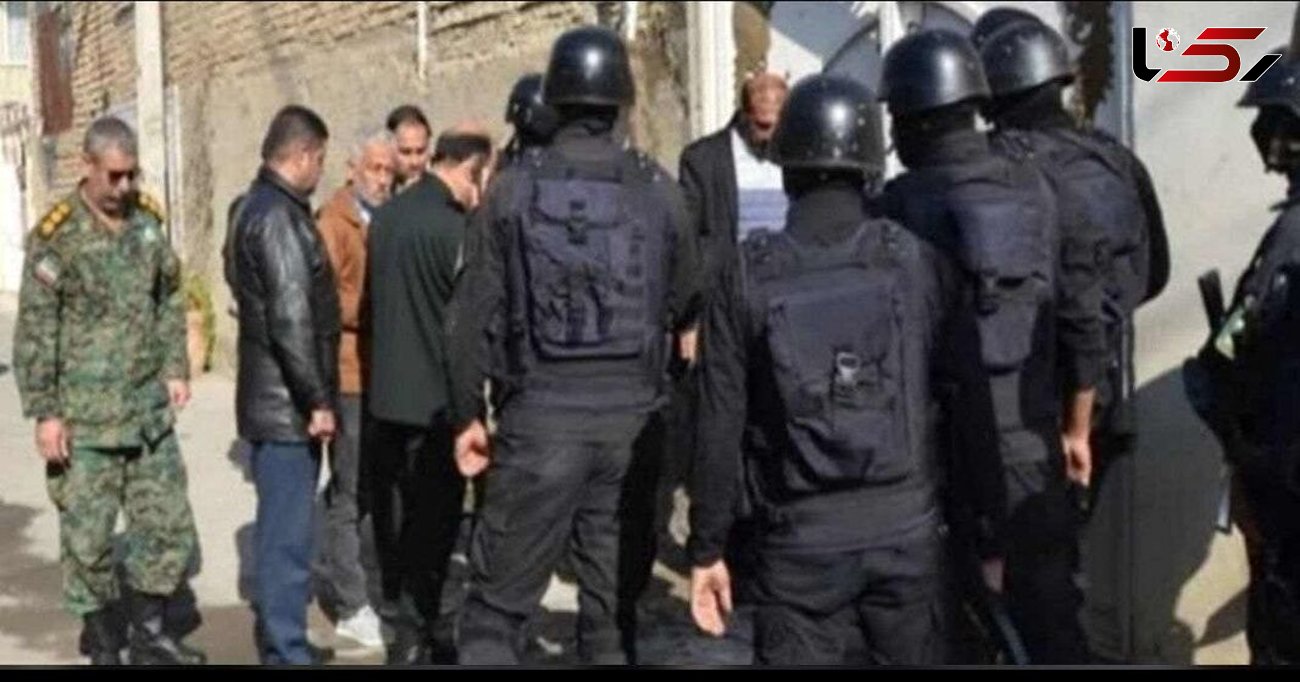 3 ساعت دلهره آور و خطرناک در فلاورجان اصفهان ! / پلیس آماده باش بود