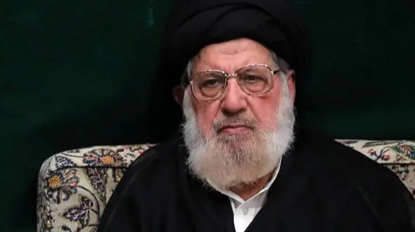 عکس / سفر به تاریخ؛ «سید محمد خامنه‌ای، برادر رهبر انقلاب» در مراسم عزاداری محرم در بیت رهبری؛ سال 1390