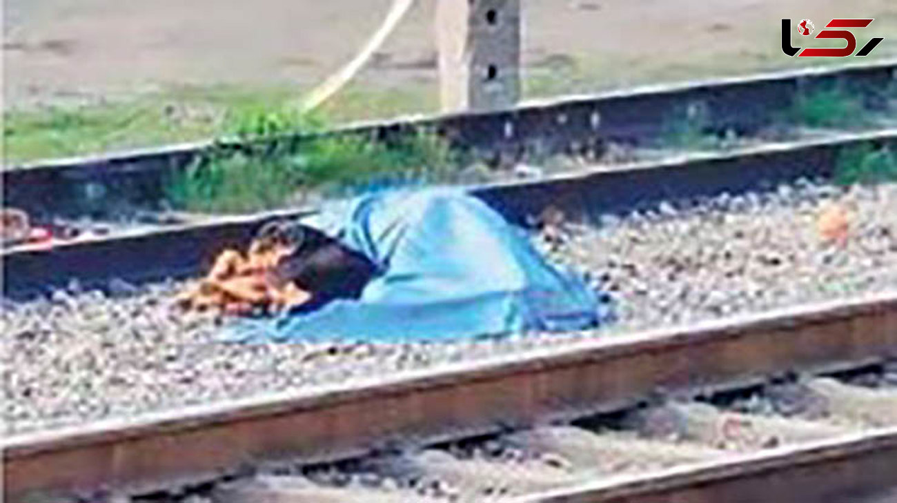 گریه های سگ باوفا کنار جسد صاحبش / قطار مکزیک مرد 57 ساله را له کرد+ عکس