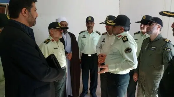 بازدید جانشین فرمانده ناجا از محل حادثه تروریستی چابهار