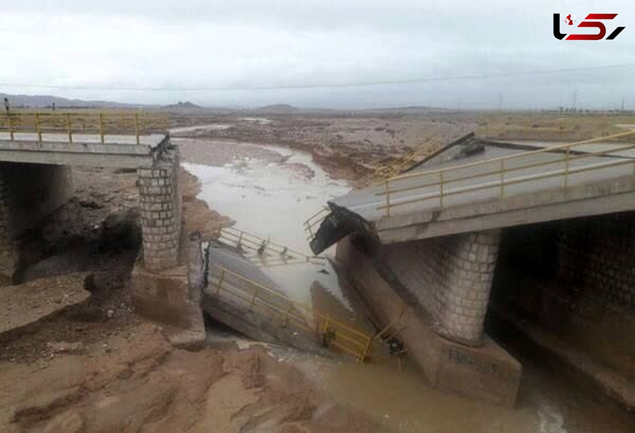 خسارت به بیش از ۱۴ دهنه پل بزرگ و کوچک بر اثر سیلاب در دلفان