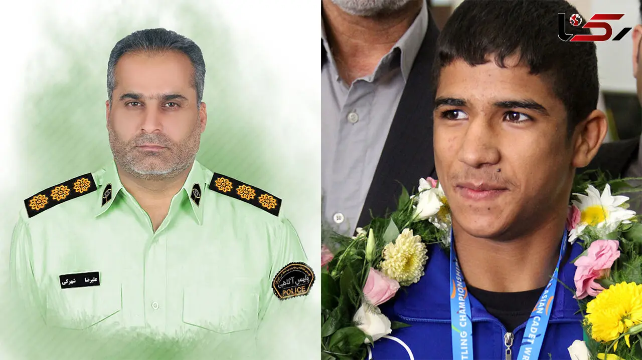 ملی پوش طلایی کشتی فرنگی مدال طلایش را به خانواده شهید شهرکی تقدیم کرد + عکس