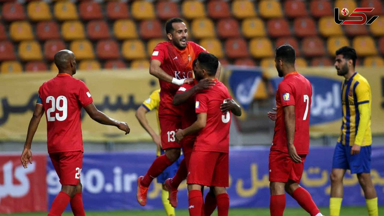 پیروزی فولاد خوزستان مقابل بحران زده‌ها + خلاصه بازی