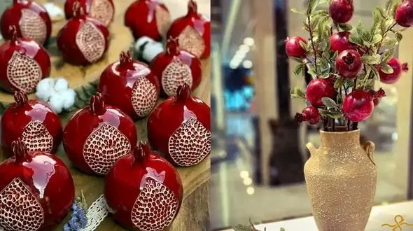 آموزش تزئین انار شب یلدا با زیباترین طراحی‌ های امسال
