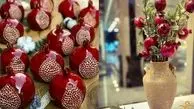 آموزش تزئین انار شب یلدا با زیباترین طراحی‌ های امسال