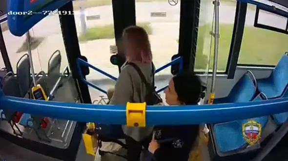فیلم لحظه جیب بری یک زن در اتوبوس شهری