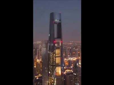 افتتاح بلندترین هتل جهان در نزدیکی ایران؛ تجربه‌ ای لوکس / فیلم