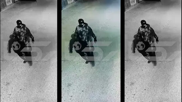 فیلم آتش زدن یک مغازه توسط مرد شب رو / 2 سال گذشت اثری از متهم نیست