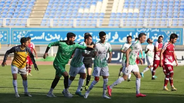 شکست تلخ خیبر در مقابل شمس آذر قزوین
