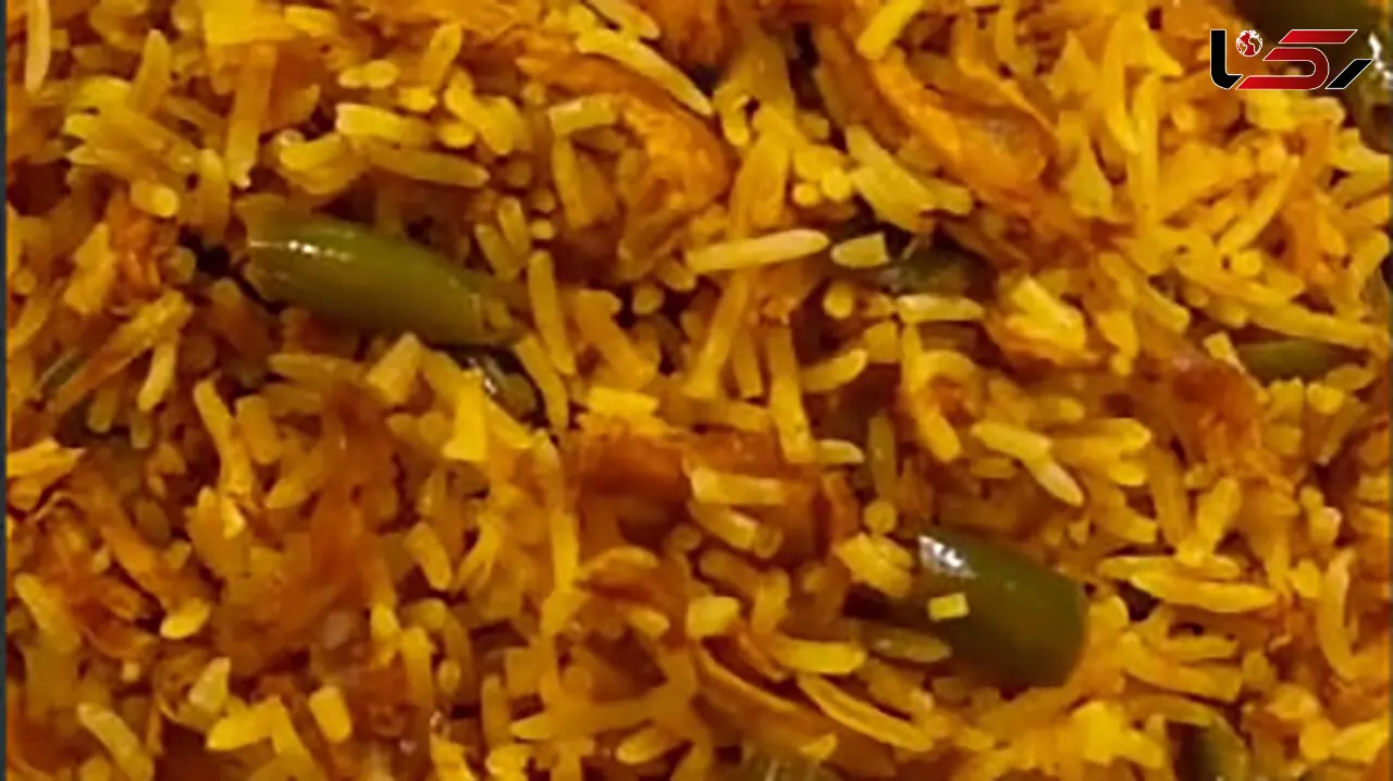 ناهار روز جمعه؛ لوبیا پلو با مرغ + فیلم