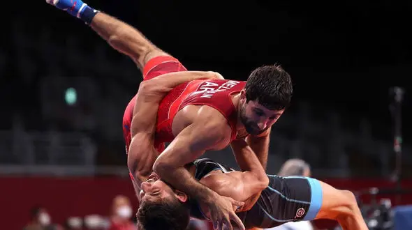 شکست لحظه آخری علیرضا نجاتی در رقابت های کشتی فرنگی المپیک توکیو