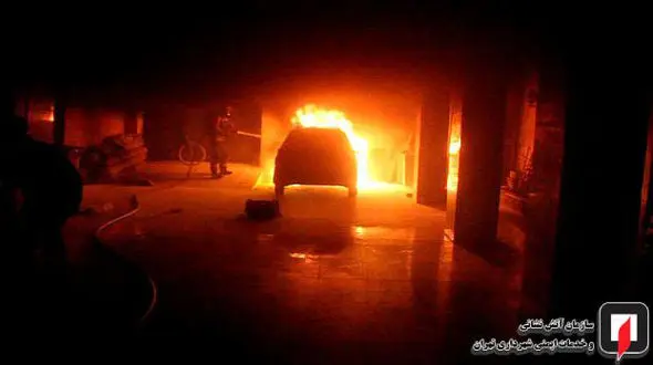 آتش نشانان فرشته نجات 2 زن  در شهری ری شدند+ تصاویر