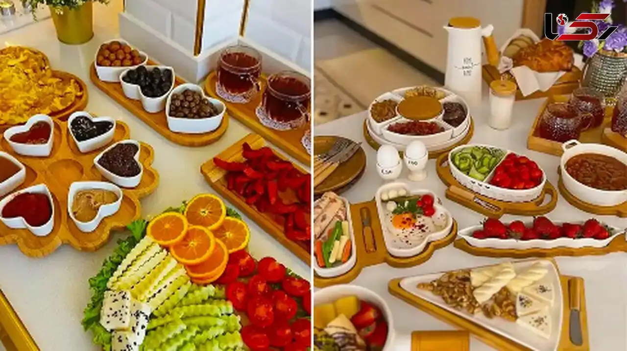 صبحانه عروس؛ 15 ایده شاد و رنگارنگ برای یک جشن خاص