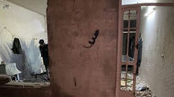تخریب یک خانه با انفجار مواد محترقه در روستای اسماعیل‌ آباد مشهد
