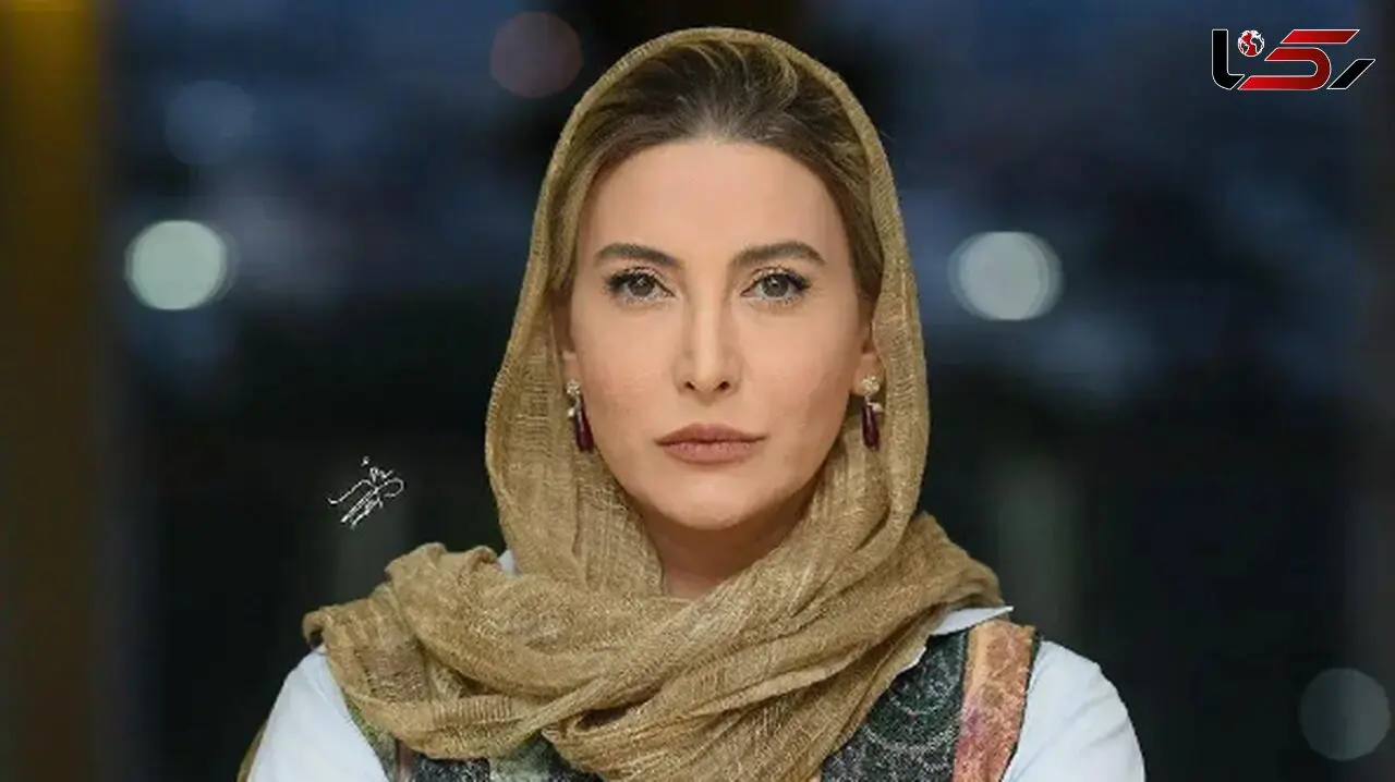 استایل مونوکروم و مجلسی فریبا نادری با مانتو اعیانی گلدوزی شده با گنجشک / شیک ترین خانم بازیگر ایرانی با اختلاف!
