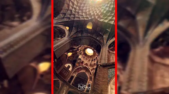 فیلم معماری بازار سنتی تیمچه امین الدوله