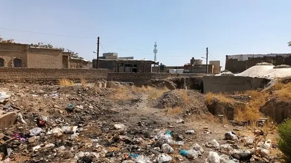 حمام تاریخی ملاباشی کرمانشاه در معرض نابودی + فیلم