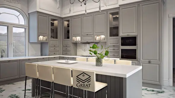 کابینت نئوکلاسیک سبکی نوین از معماری مدرن و کلاسیک!