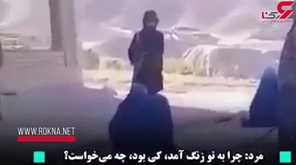 فیلم شلاق در ملاعام برای 2 زن که با مرد غریبه حرف زده بودند ! + تصویر