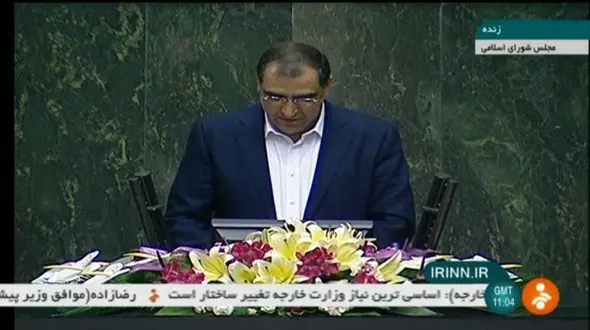 دکتر قاضی زاده هاشمی وزیر بهداشت : حقوق نجومی من 3میلیون و250 هزار تومان ازدانشگاه است!