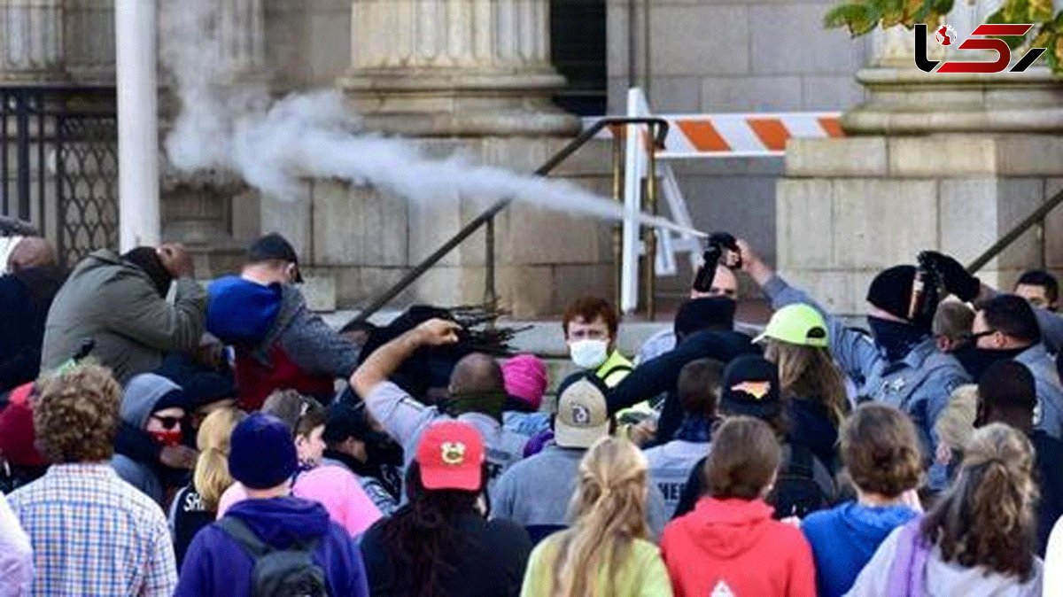  Police Use Pepper Spray to Break Up North Carolina March to Polling Place 