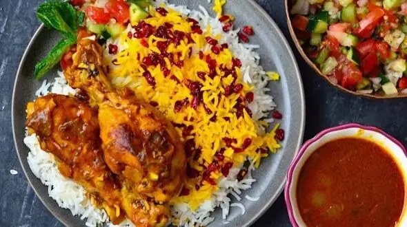فیلم آموزش زرشک پلو با کوفته ی مرغ