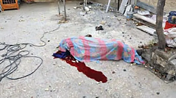 مرگ تلخ کارگر ساوجی / کشف جسد در ساختمان نیمه کاره