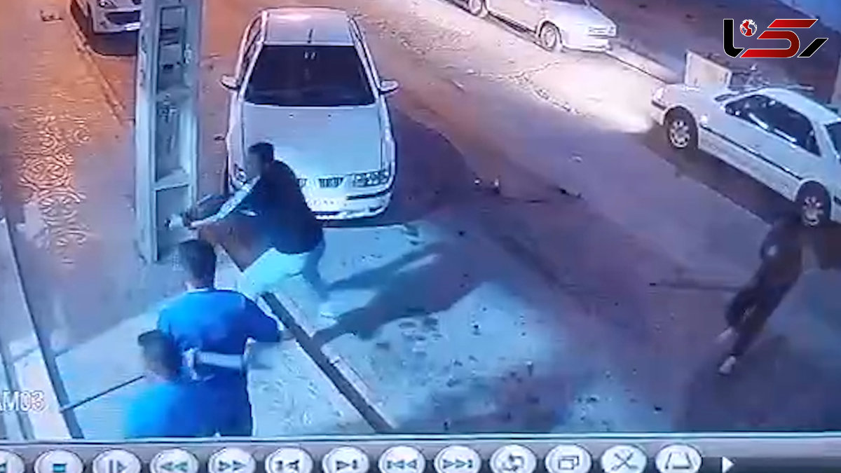  فیلم لحظه حمله 10 شرور خطرناک به یک قهوه خانه در جنوب تهران + جزییات دستگیری 