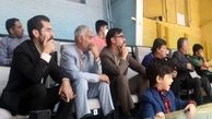  بازدید مدیرکل ورزش و جوانان استان قزوین از رقابتهای لیگ فوتسال دسته دو کشور 