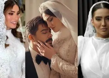 عکس ها / شخصیت خانم بازیگران بر اساس لباس عروس هایشان/ مریم مومن تجملاتی ،  آرام جعفری رمانتیک،  متین ستوده مدرن و اروپایی  و مونا کرمی ...