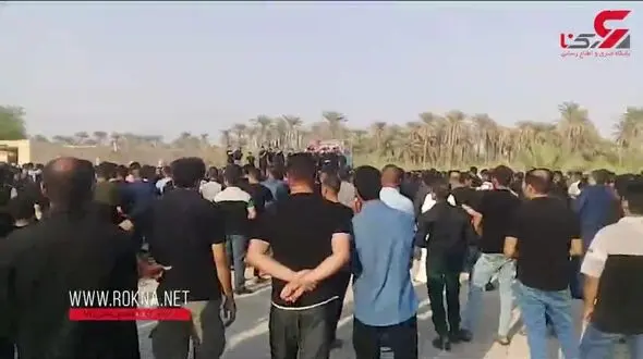 فیلم لحظه شلیک 1000 گلوله در آبادان / وحشت در صیداویه !