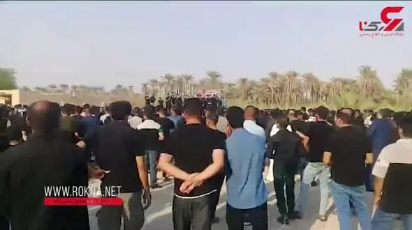 فیلم لحظه شلیک 1000 گلوله در آبادان / وحشت در صیداویه !