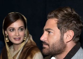 عکس/سفر در زمان؛ محمدرضا گلزار و دیا میرزا در پشت صحنه «سلام بمبئی»/ ۱۰ سال پیش