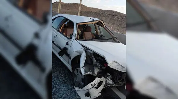 فیلم هولناک از تصادف مرد پژو سوار که پشت فرمان خودرویش خواب بود + عکس