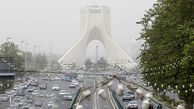 هوای تهران در مرز ناسالم قرار گرفت