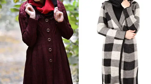 مدل مانتو بافت پاییزه