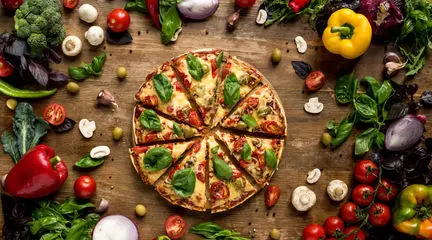 پیتزای خونگی راحت داخل تابه ای + فیلم 