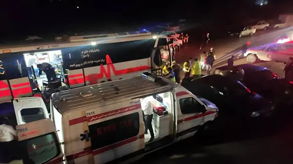 حرکت 4 کوه در زلزله پادنا اصفهان 