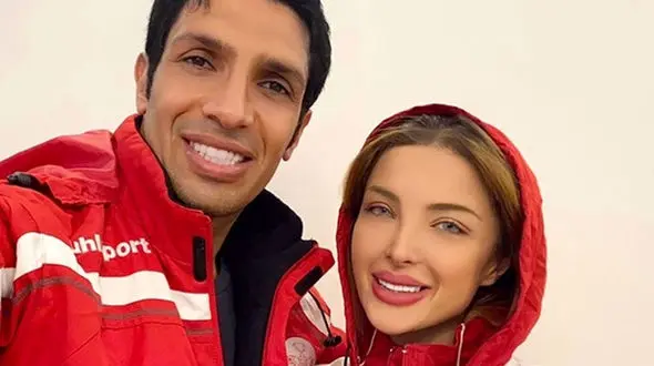  همسر سپهر حیدری با انتشار این عکس پز زندگی لاکچری اش را داد!