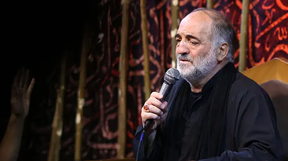 عاشقانه‌های مداح معروف و همسرش روی آنتن زنده! + فیلمی که وایرال شد